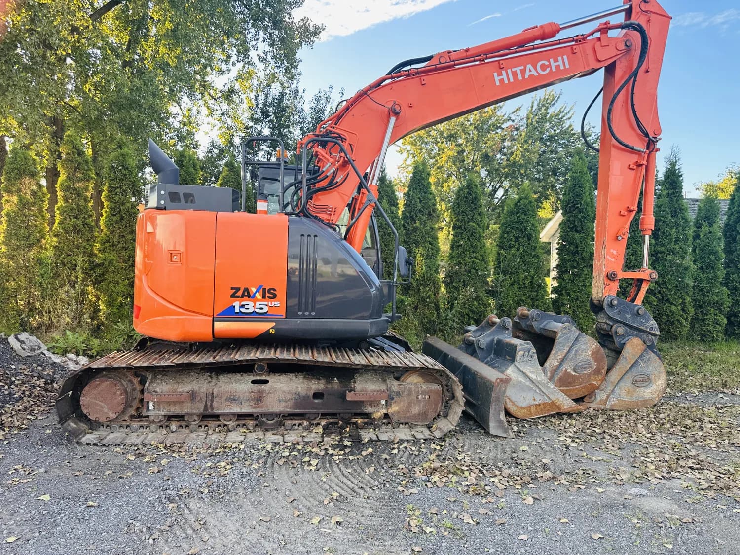 2017 HITACHI ZX135US-6 — photo 2
