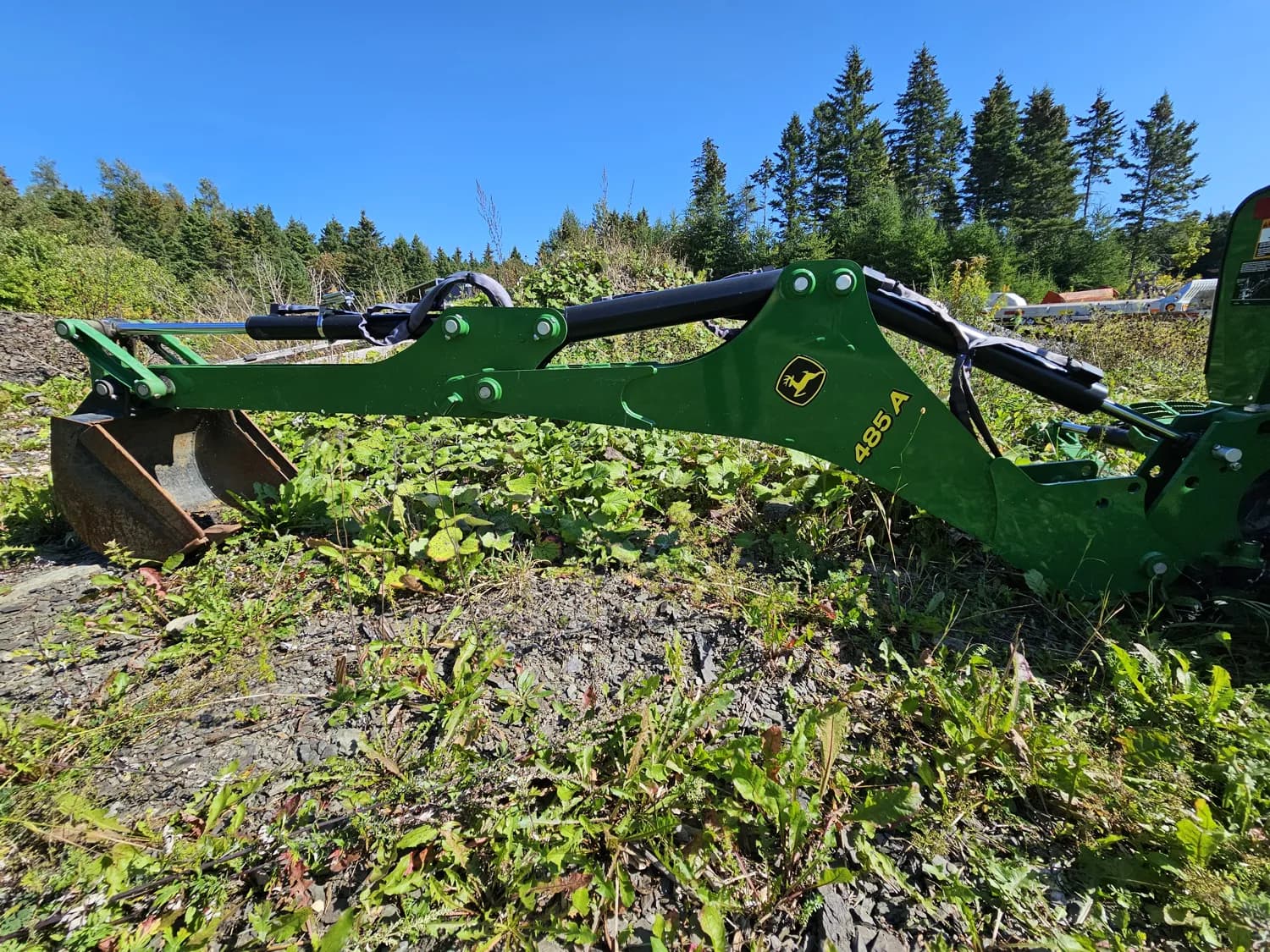 2020 Backhoe JOHN DEERE 485A — photo 6