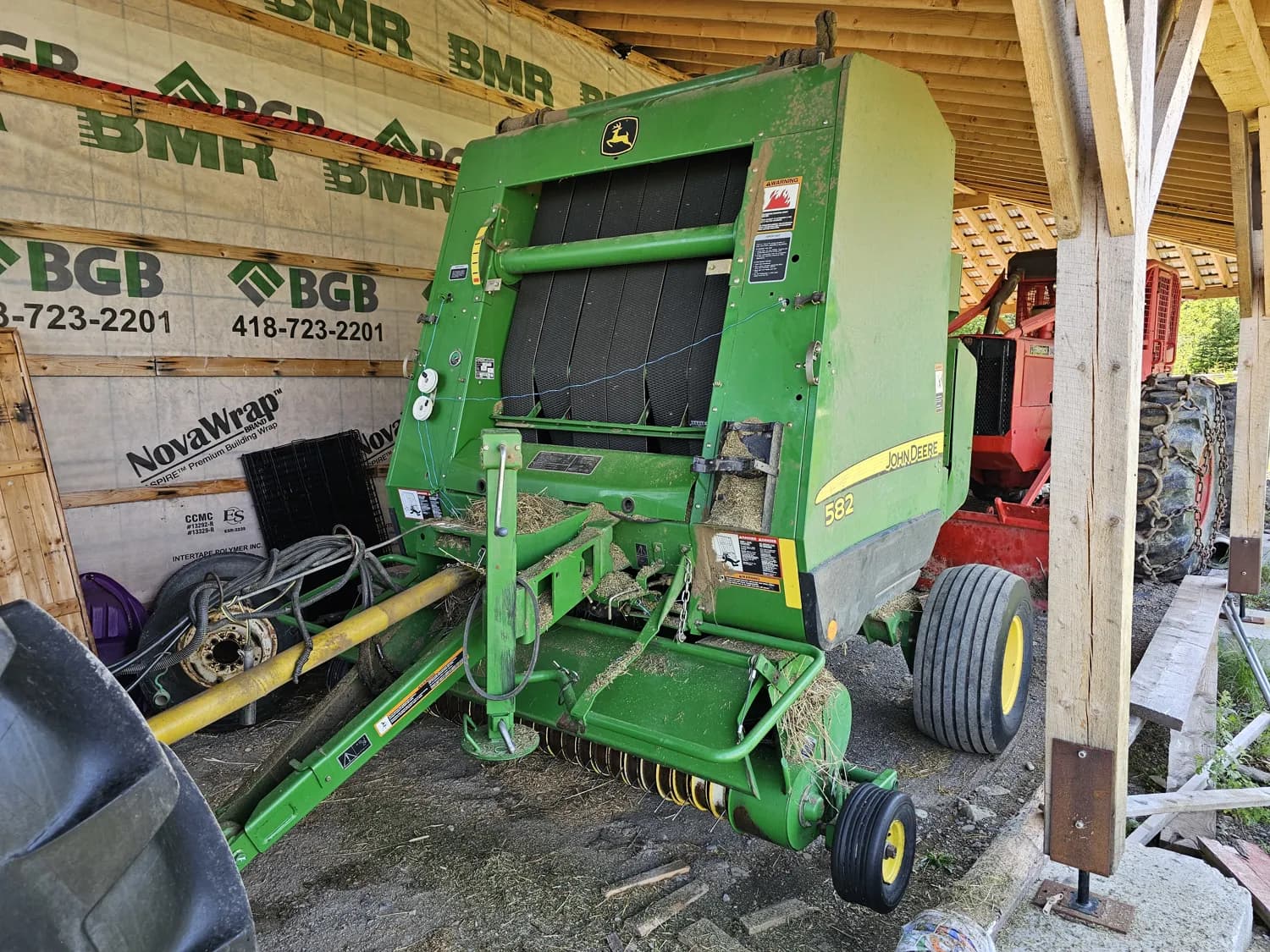 2007 JOHN DEERE 582SS — photo 9