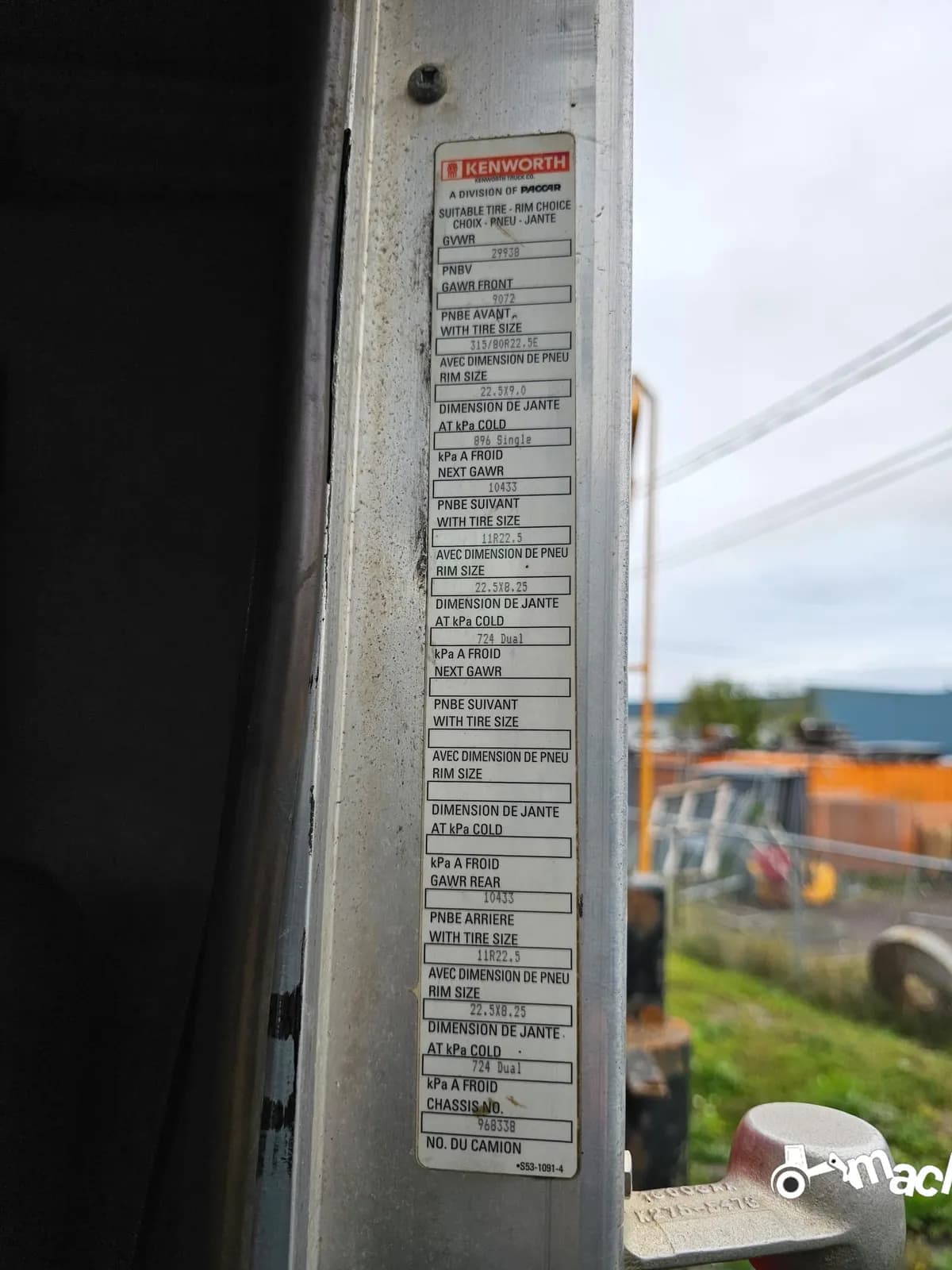2014 KENWORTH T800 — photo 20