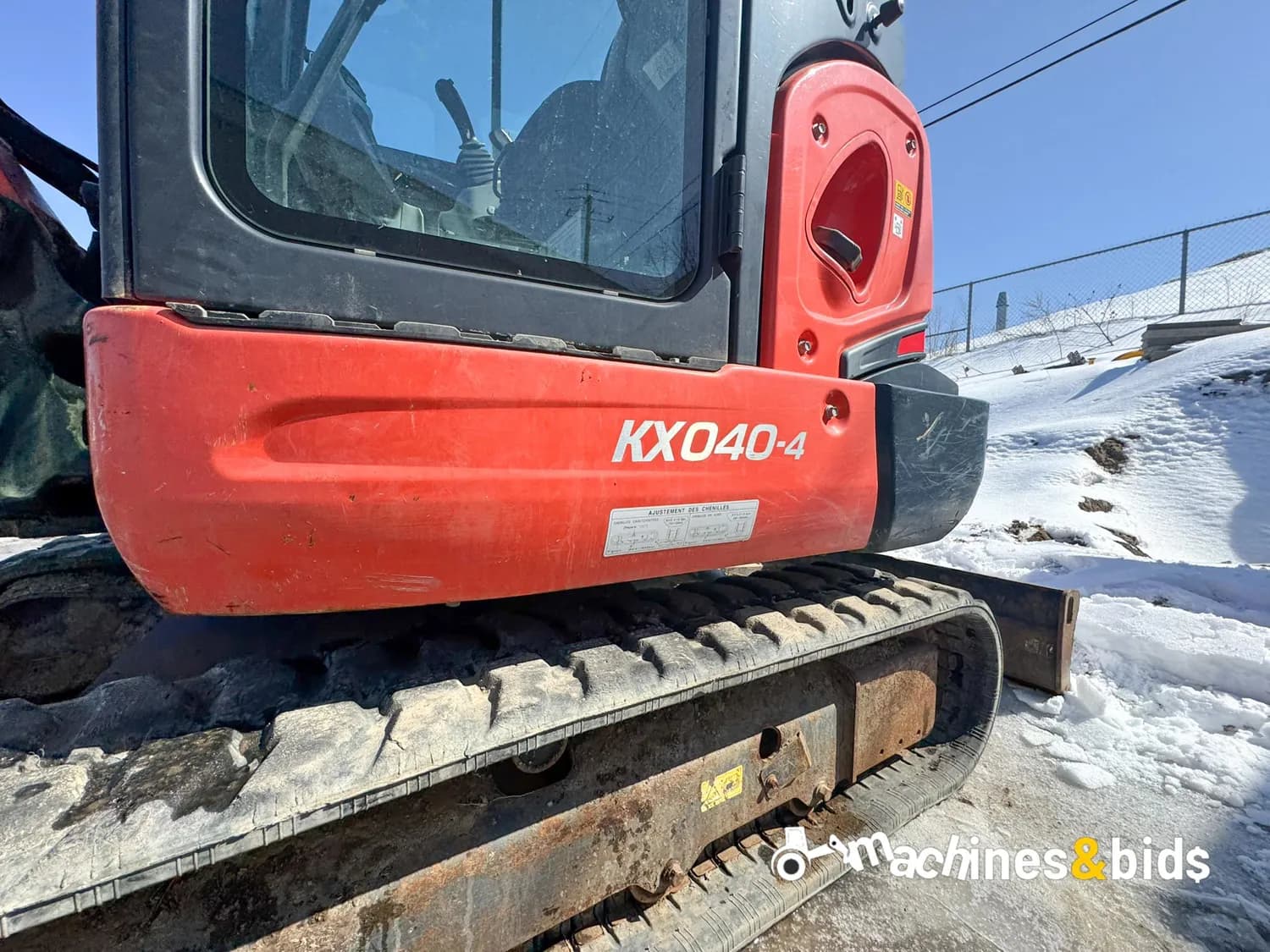 2019 KUBOTA KX040-4 — photo 15