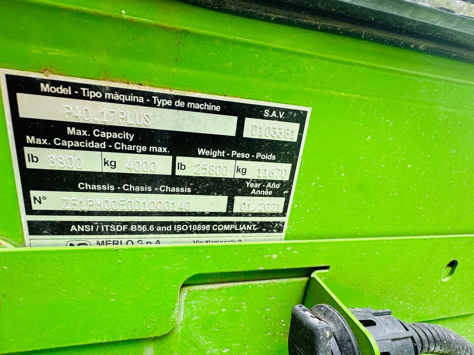 2021 MERLO P40.17 PLUS — photo 18