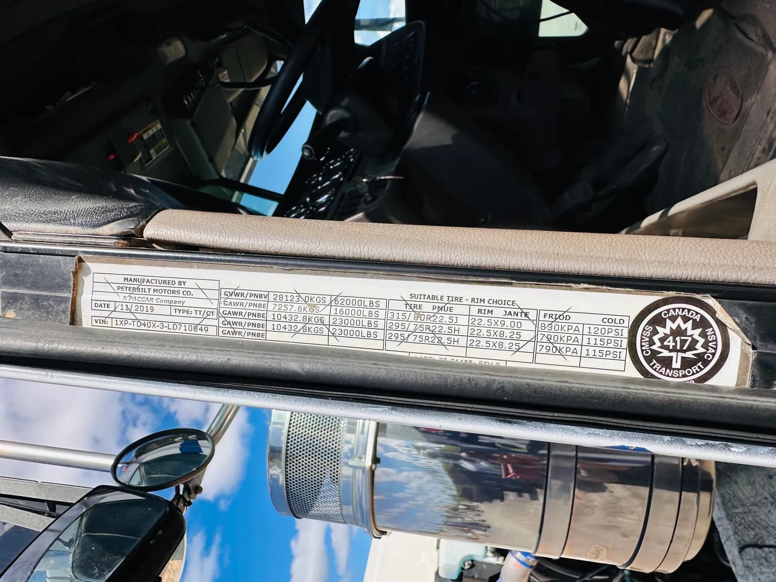 2020 PETERBILT 367 — photo 14