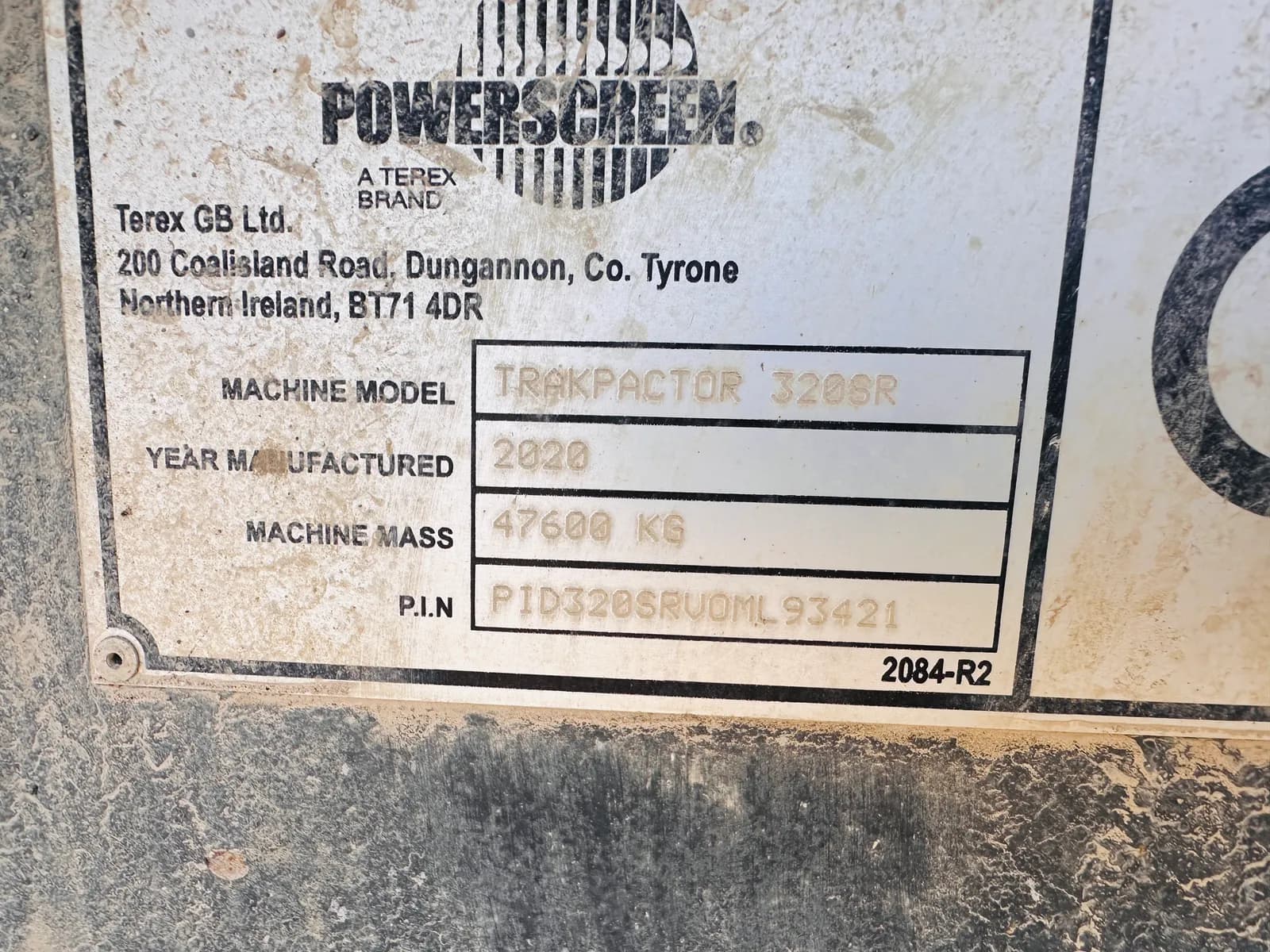2020 POWERSCREEN TRAKPACTOR 320SR — photo 16