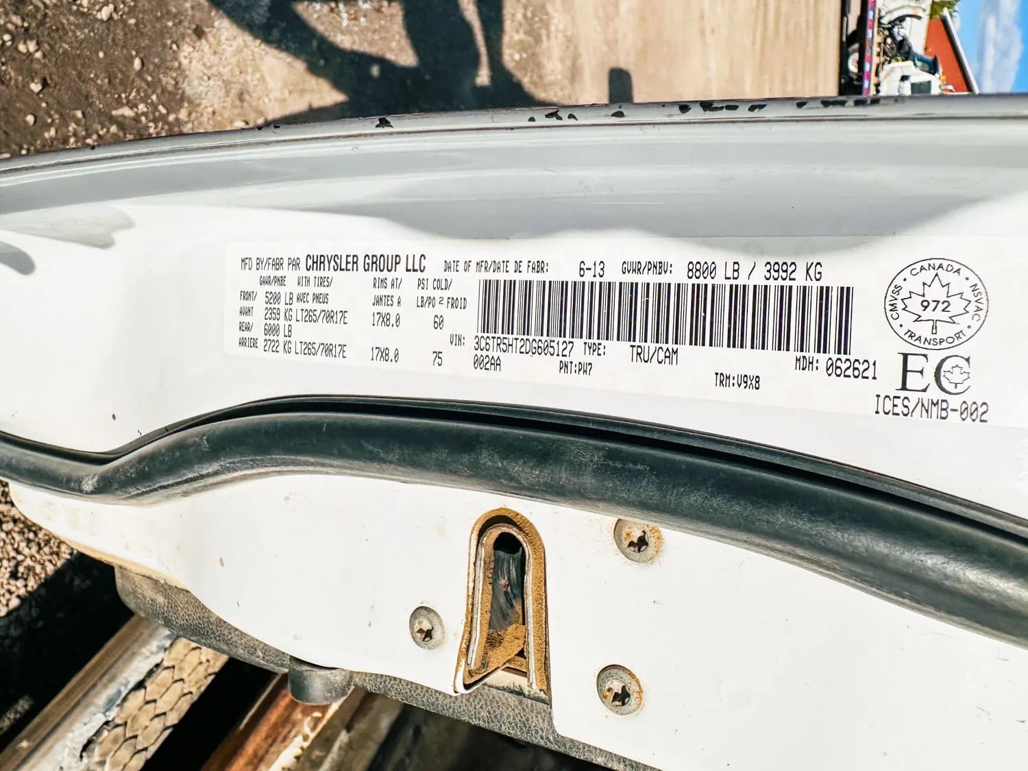 2013 RAM 2500 TRADESMAN — photo 9