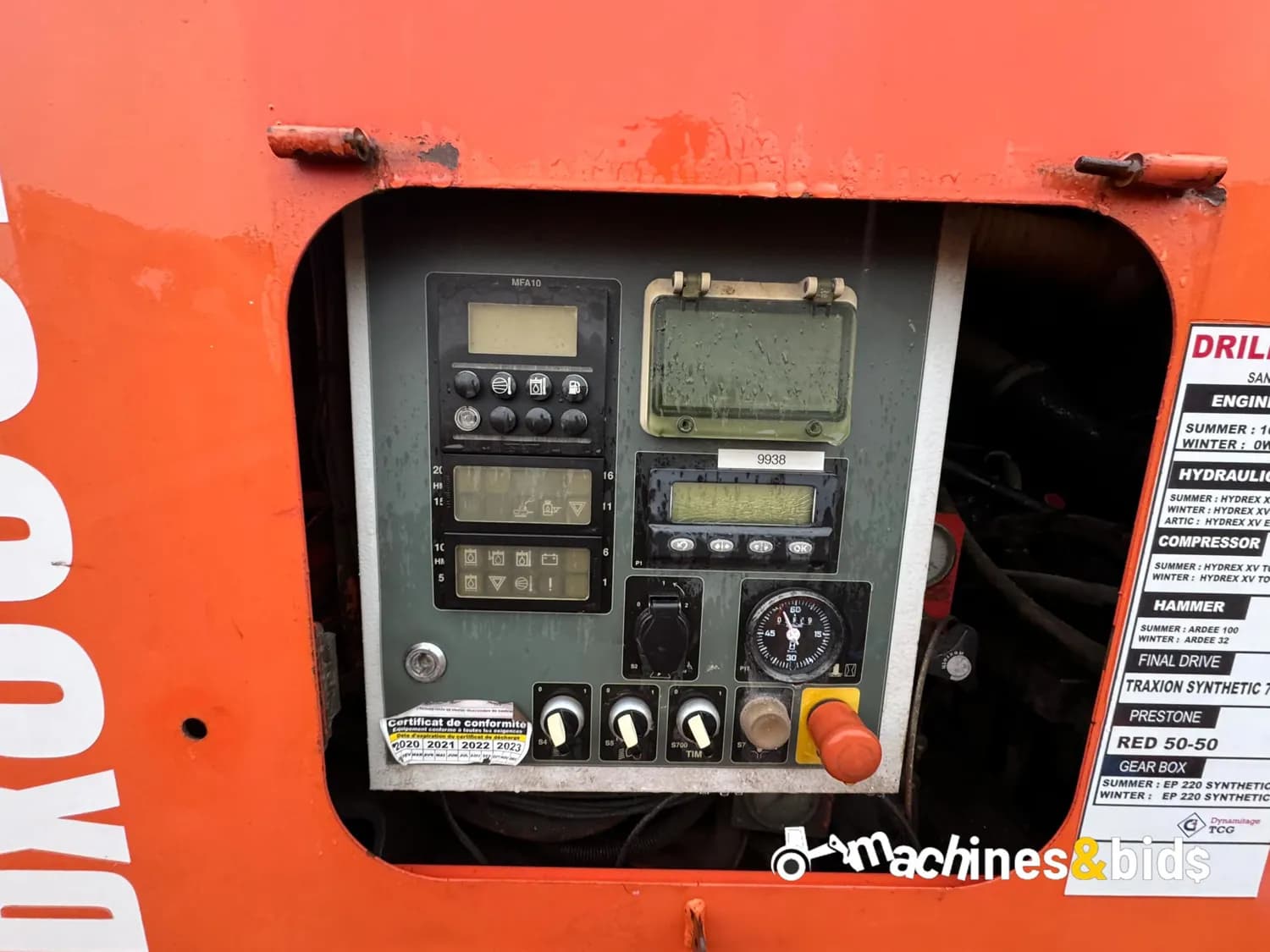 2010 SANDVIK DX800R