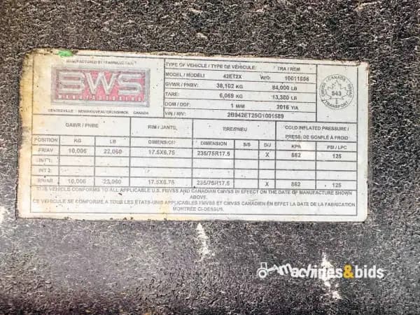 2016 BWS 42ET2X — photo 5