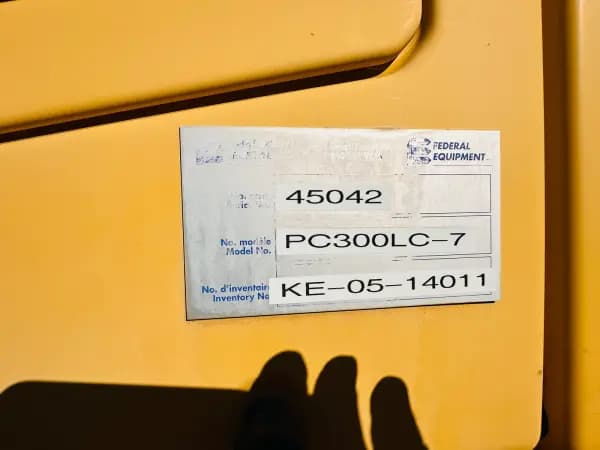 2004 KOMATSU PC300 LC-7 — photo 5