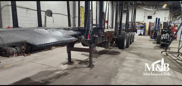 2005 MANAC 21448, Flatbed Trailers
