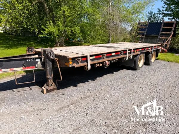 1993 TAG ALONG 20+5, Flatbed Trailers