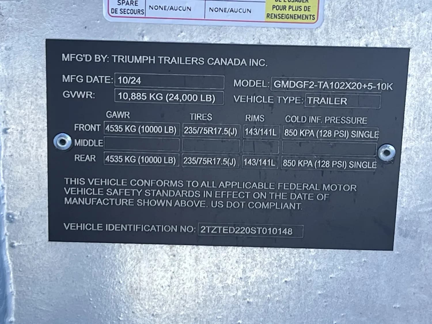 2025 TRIUMPH TA102 — photo 3