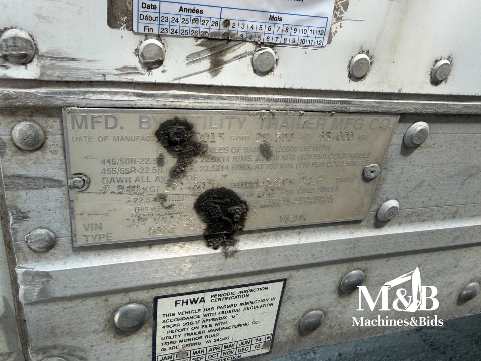 UTILITY VS2DX 53' DRY VAN 2016 #2016 — photo 4
